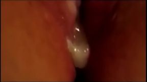 Pretty Teen wife Rides Husband Big Dick And Get A Huge Creampie