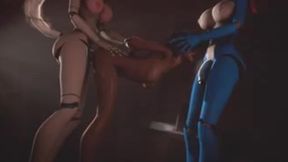Girl Gets Fucked By Animatronic Furries