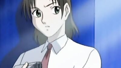 Big tits hentai babe gets her tight pussy drilled by a big black cock