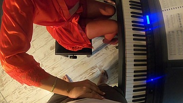 Adventures of MilfyCalla -First piano lesson