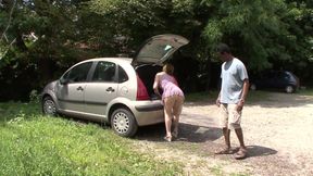 Young Ginger German Babe Gets Drilled Interracial by BBC
