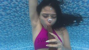Deep throat breath holding challenge! Pushing my limits with my favorite toy copy