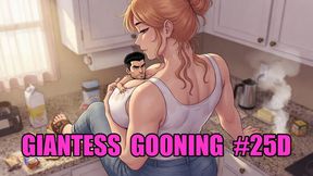 Giantess Gooning #25D: Shrink Beneath My Shadow (Animated, Music, Text)