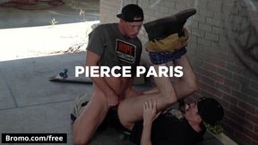 Bareback Slide Scene 1 featuring Jack Hunter and Pierce