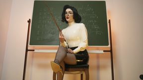 POV: Foot fetish after class (720p)