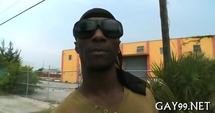 Muscle Black Gay Fucked