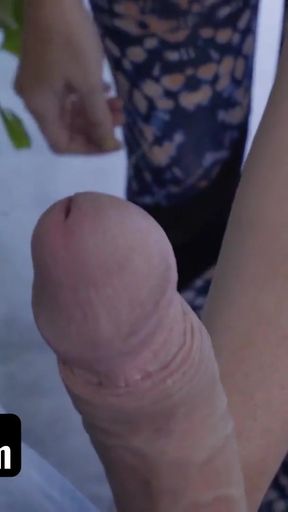 Spectacular moment from &quot;PervMom - Busty Housewife Janna Hicks Moans Loud While Riding Her Stepsons Fat Cock On The Couch&quot;