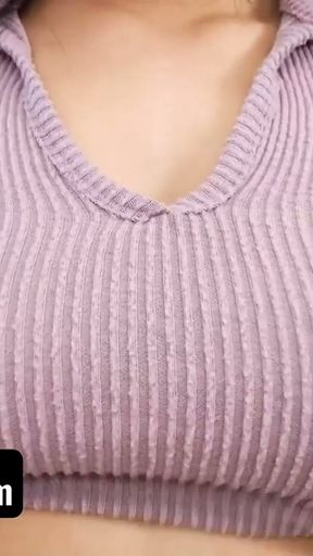 Sis Loves Me - Hot Asian Step Sister Lets Her Step Bro Slide His Cock Between Her Huge Natural Tits   Clip 2