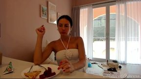 Giantess Mistress Humiliates and Crushes Her Tiny Slave POV