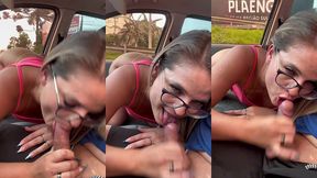 loira rabuda pegou o uber e no transito parado resolveu fazer um boquete com direito a garganta profunda no motorista **completo no red e no sheer**