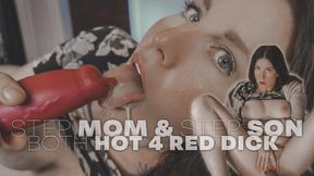 stepMom n stepSon Both Hot for RED DICK