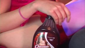 White Bondage - Blonde Babe Gets Her Feet Tied And Fucked