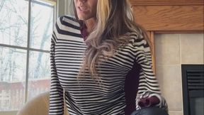 Dirty Talking MILF Shoe and Feet Tease