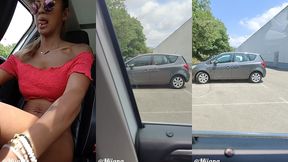 sextape episode 27 saison 5 une exhib tres humide dans la voiture boite...