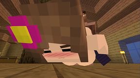 The Jenny Mod Fapcraft Minecraft - Its jenny and I'_m exploring different animations of fucking her