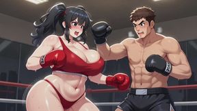 Mixed Boxing Fantasies #1: BBW Boxer Babe's Sensual Mixed Boxing Domination Fantasy Roleplay