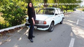 CustomVideo - 02 - Katya long driving Skoda pedal cam 720p