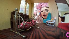 giantesses crunching thru tiny breeding for feeding farm