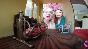 giantesses crunching thru tiny breeding for feeding farm