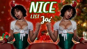 Nice List JOI Part 1