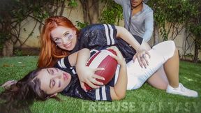 Watch aristocratic Madison Morgan and Leana Lovings's sex