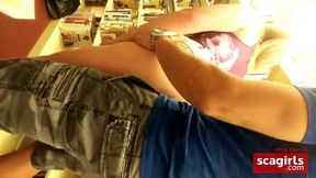 Adult Video: Couple Caught Fucking in the Library