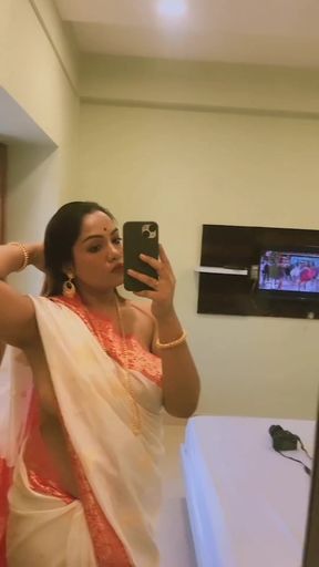 Indian woman in saree