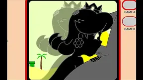 Rosalina Takes Charge with Steamy Cowgirl Action in Retro Hentai Quest