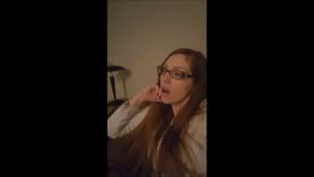 Make your Daughter walk to the bus stop without a winter coat!