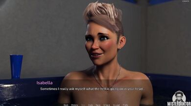 Eruption Imminent BBW Lesbian Futanari Visual Novel Gameplay