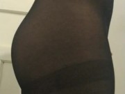 Femboy Raver in Spandex Bodysuit Tights