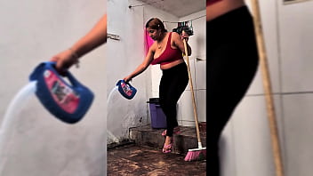 My wife is the one who cleans the house and I end up fucking her. United States - american