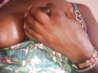 Rubbing my hot bazookas untill I get juicy