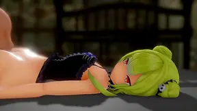 Blonde Futanari Lovers Ignite Steamy Forest Encounter in Fantastical Animation