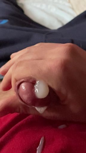 Hot cum closeup in slo motion