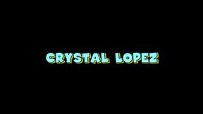 crystal lopez blowjob and handjob on ray black s big cock