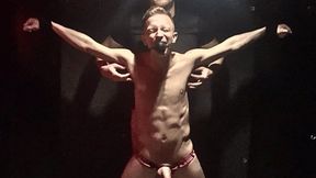 Inside Chicago Gay Dungeon: Little Landon Stretched On The Wall (Final Part)