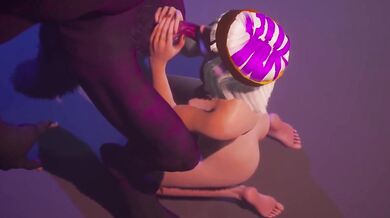 My friend Furry werewolf loves to fuck my mouth | and I love his sperm