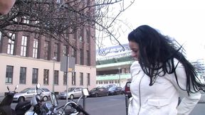 My perfect german girlfriend in Motorcycle, want only to