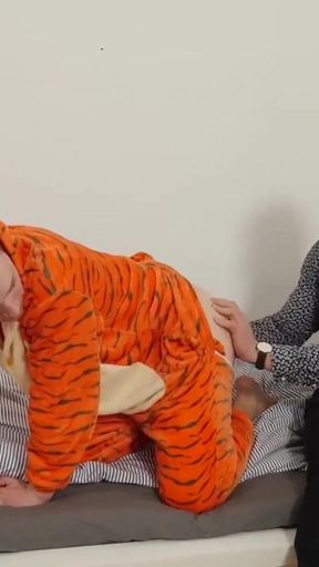BRINGMEABOY - Tiger Onesie