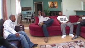 Party Ends Up Interracial Blowbang! (1st half mp4 sd)