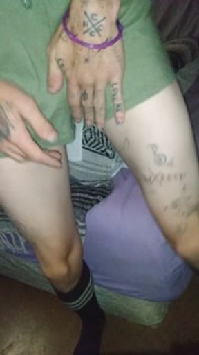 Solo gender fluid tranny