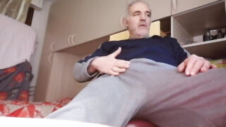 Solo amateur Euro bear guys with big cocks get their asses pounded and stroke off