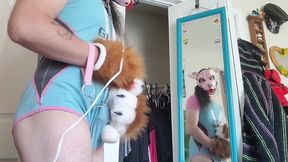 SubbyPuppy x Dva little! Anal Training and Wand Play!