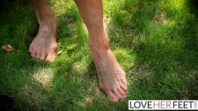 Feet Goddess Natalie Grace Fucked Outdoors