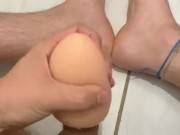 Dudinha me fez gozar gostoso hoje