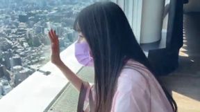 Excited Lady Officer in T-Back Anticipating Intimate Encounter with Teenager