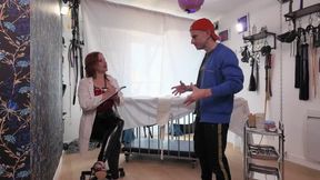 Inanna Justice Medical Examination Gone Dominant: Heavy Segufix Bondage | Roleplay, Medical Fetish