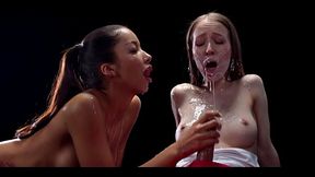 VR Porn Tgirl - Transgender Fucks Girl with Petite Nata Gold and Ebony Lia Lin Trans Lesbian