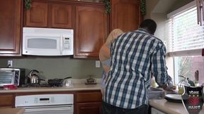 Threesome with My Girl & Our New Maid